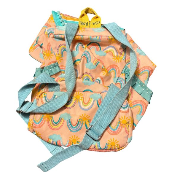 Matilda Jane Colorful Rainbow Print Swim Waterproof Backpack - Picture 2 of 2